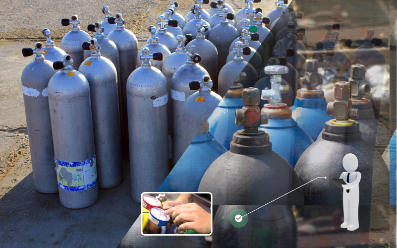 Gas Cylinder Management System